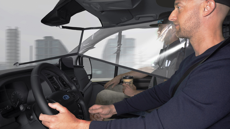 Εργοστασιακές προστατευτικές ασπίδες στα Ford Transit και Tourneo